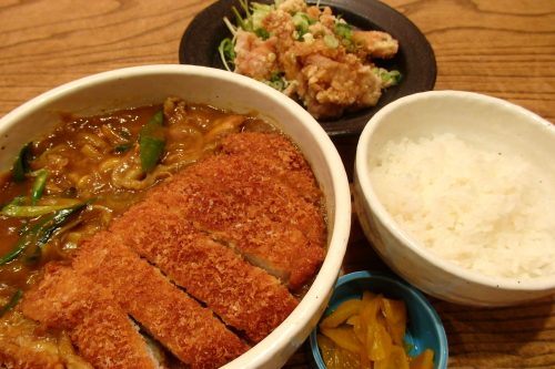 名代 カレーうどん　きらく