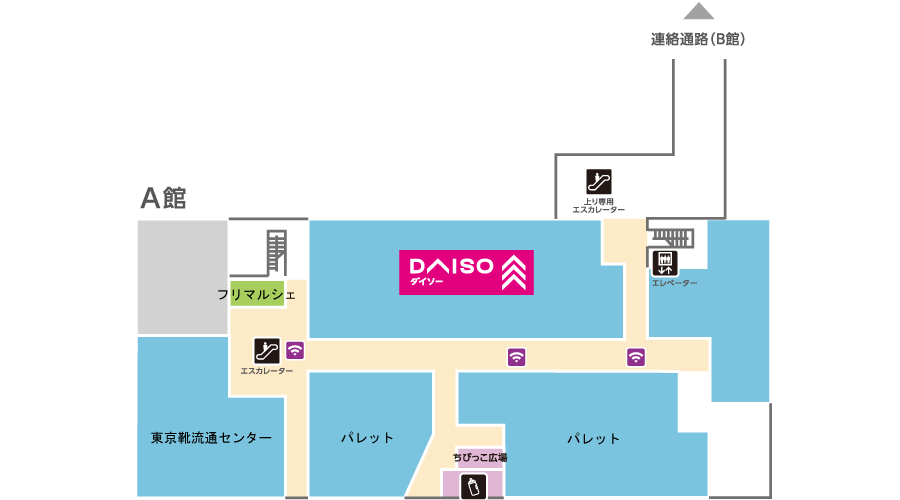 A館 2Fフロアマップ